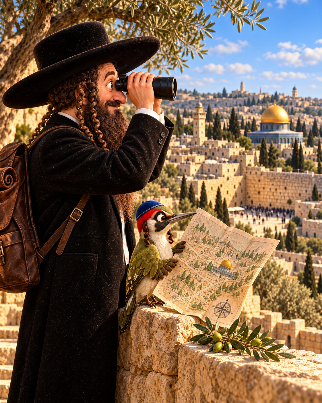 Rabbi Jacob et Pivert : Découvrir Israël