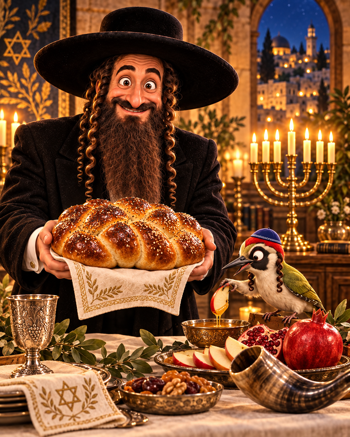 Rabbi Jacob et Pivert : Vivre les fêtes